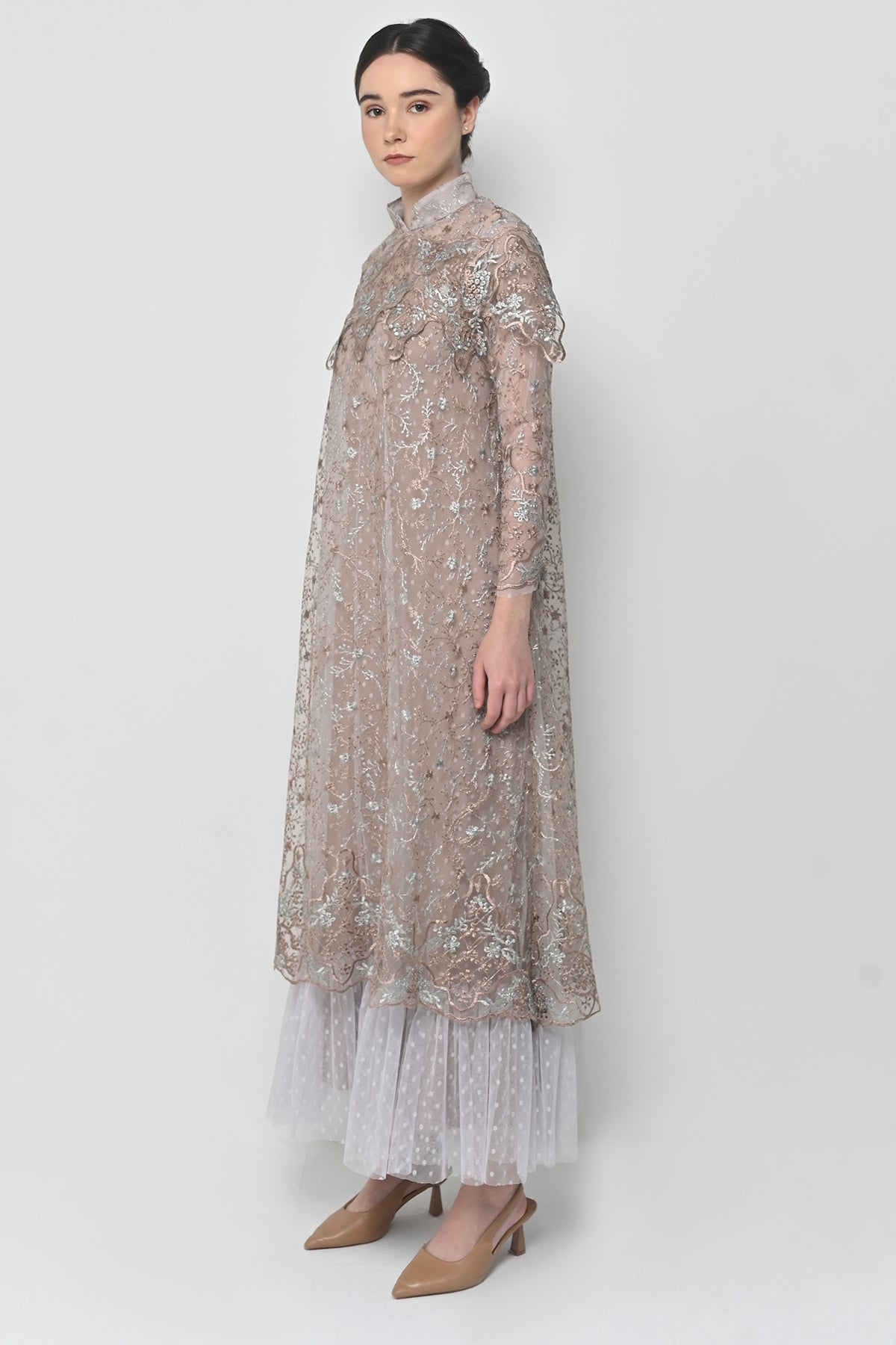 Kirana Dress in Beige