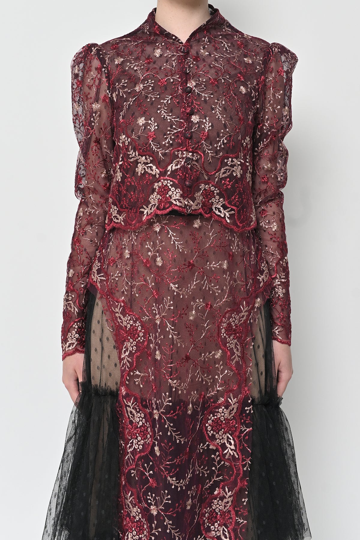 Kemala Dress in Ruby Red