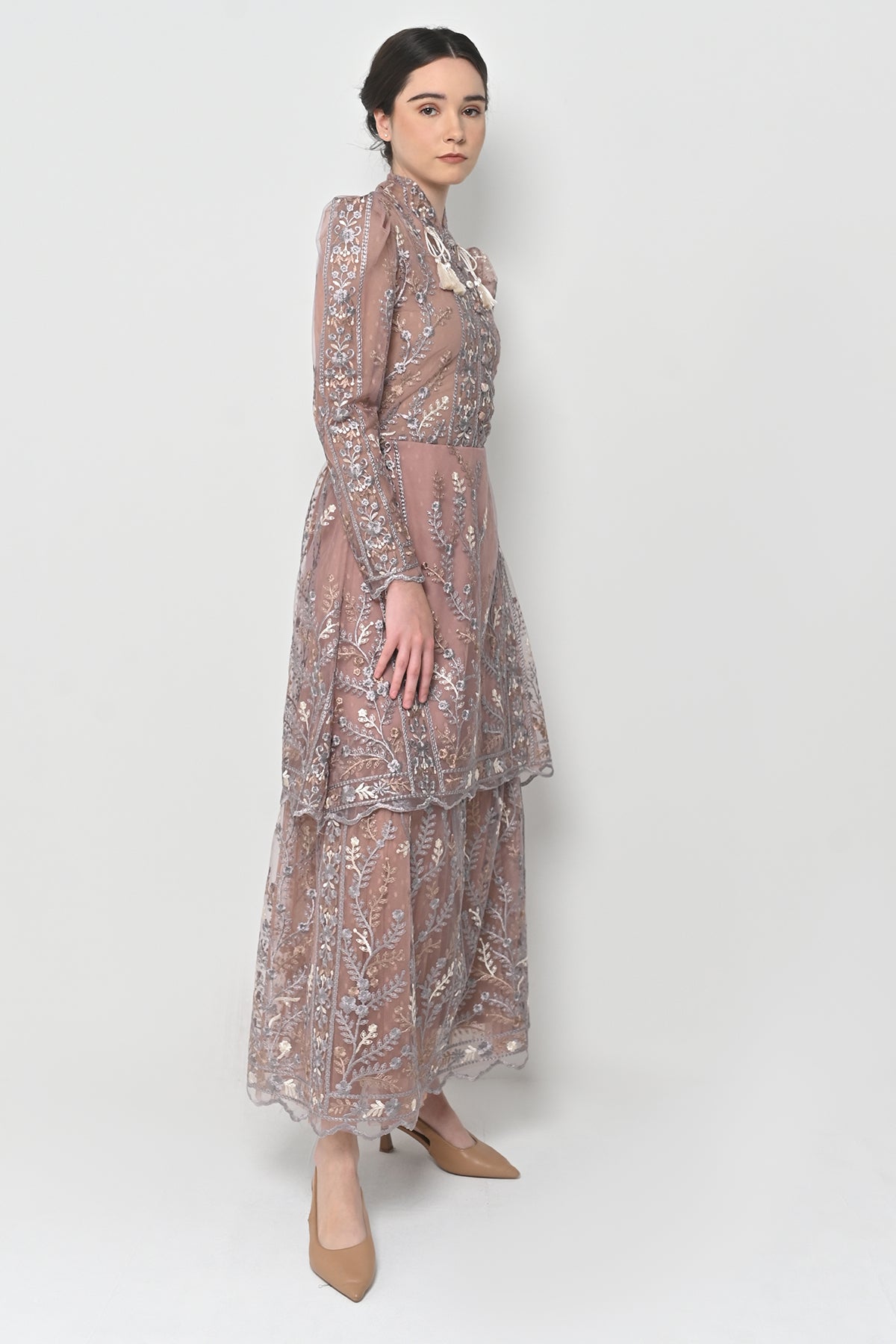 Lumy Dress in Brown