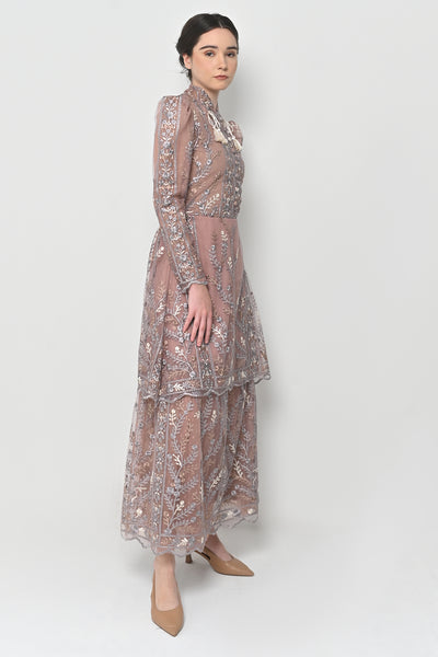 Lumy Dress in Brown