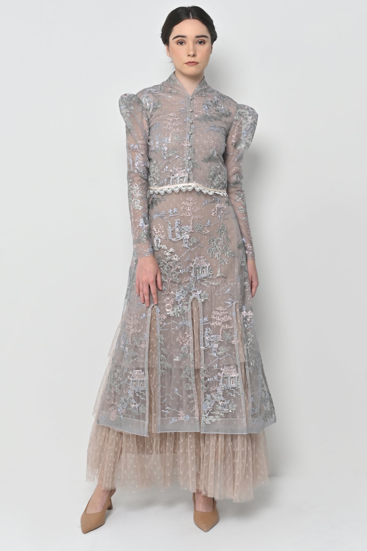 Chyna Dress in Ice Blue
