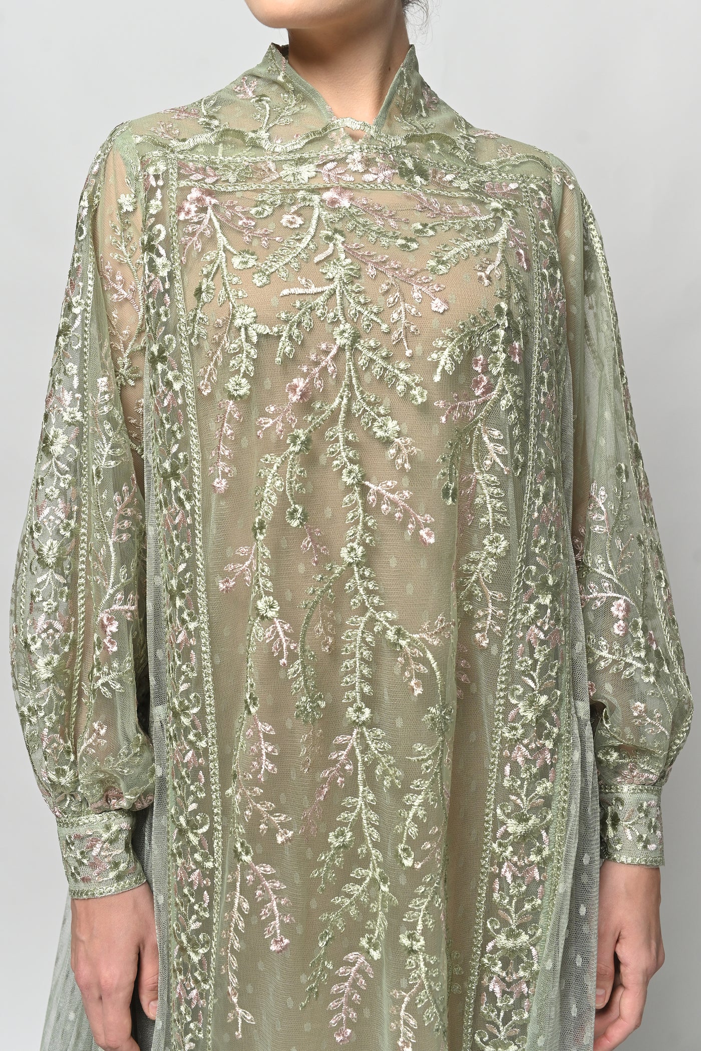 Lafaye Dress in Green