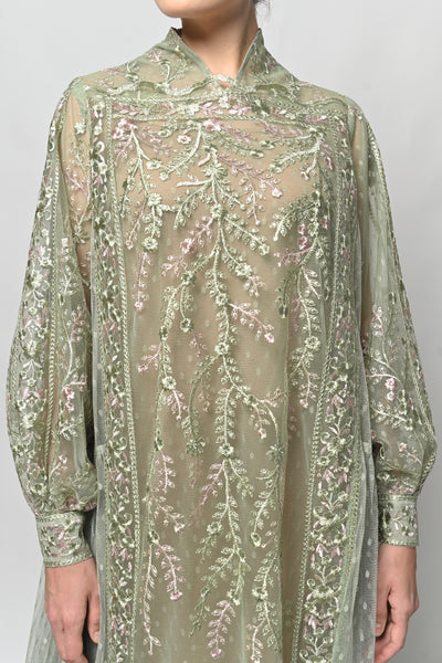 Lafaye Dress in Green