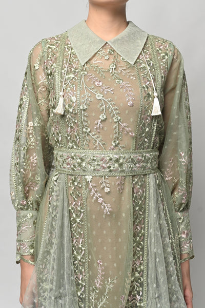 Lena Dress in Green
