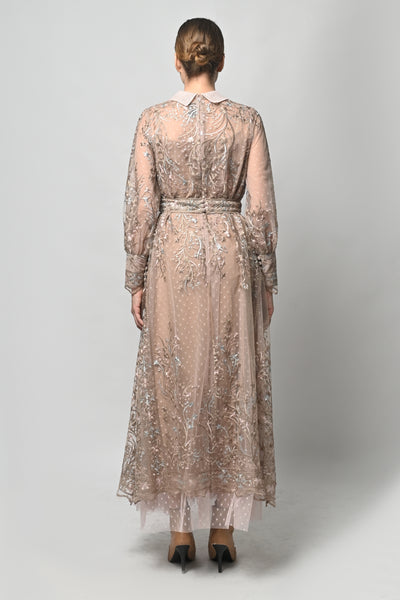 Lena Dress in Beige