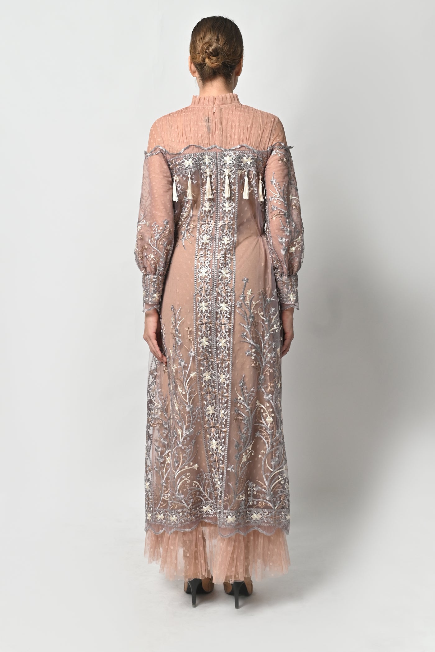 Laudy Dress in Brown