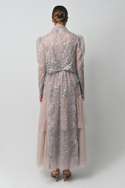 Kemala Dress in Grey