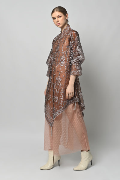 Rosalie Dress in Brown