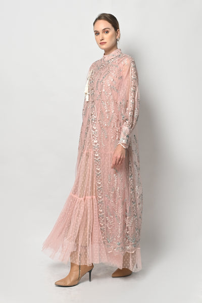 Leza Dress in Pink