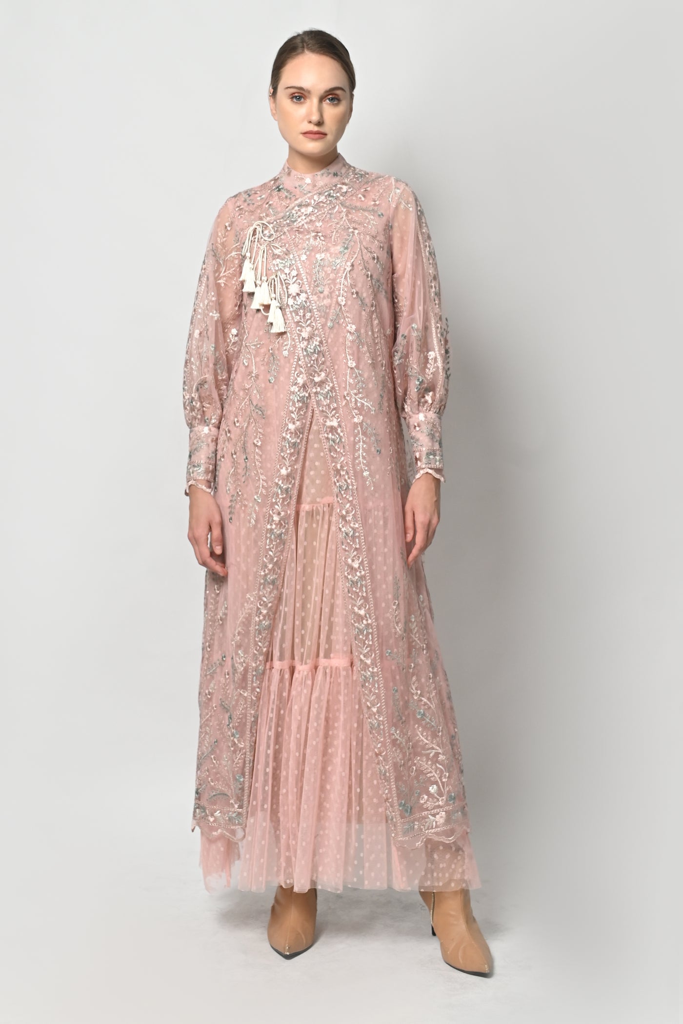 Leza Dress in Pink