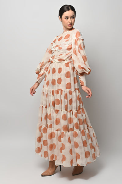 Odora Dress in Terracotta