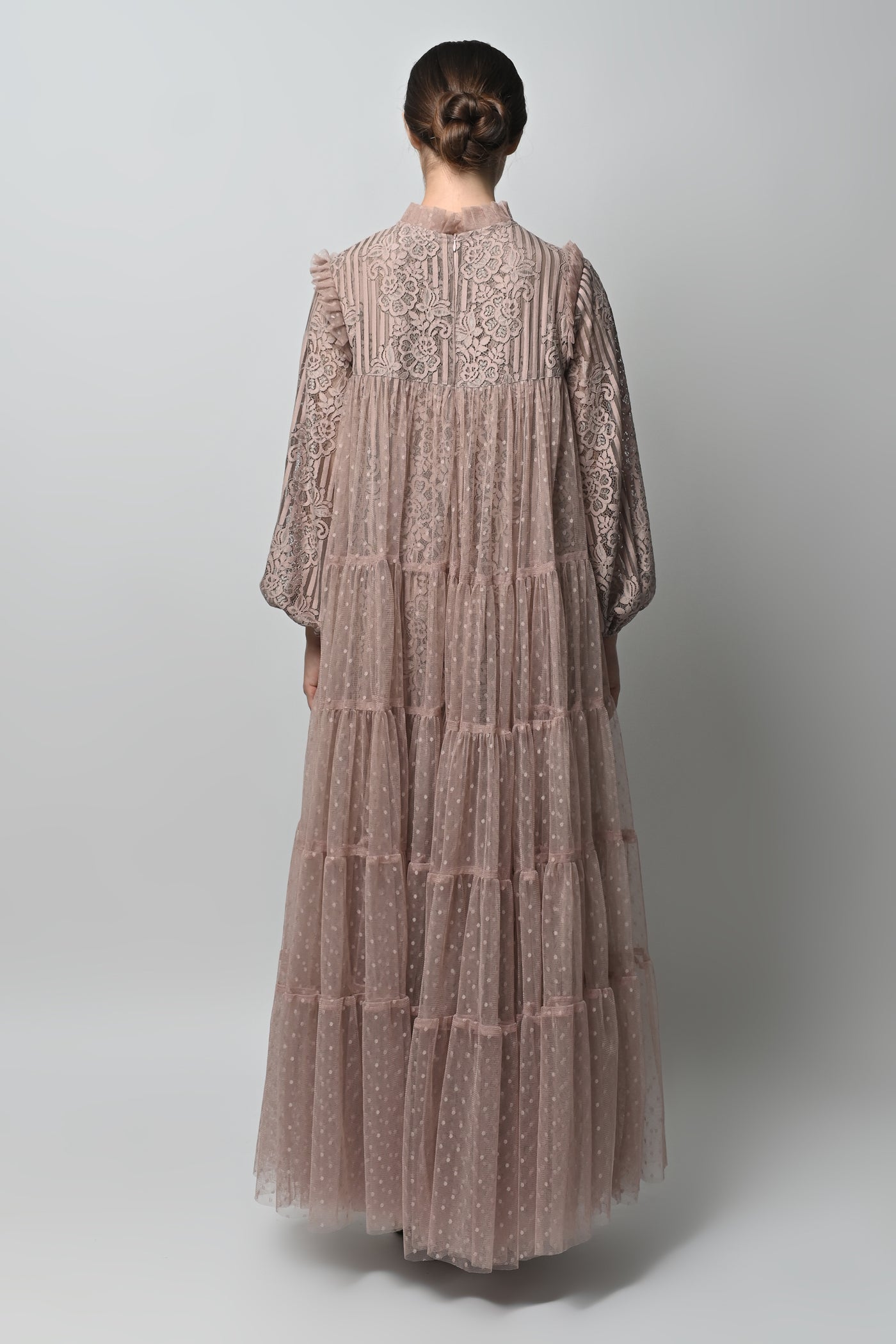 Ousie Dress in Taupe