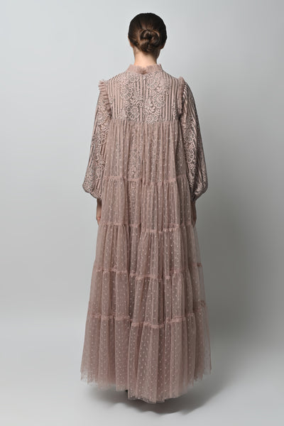 Ousie Dress in Taupe