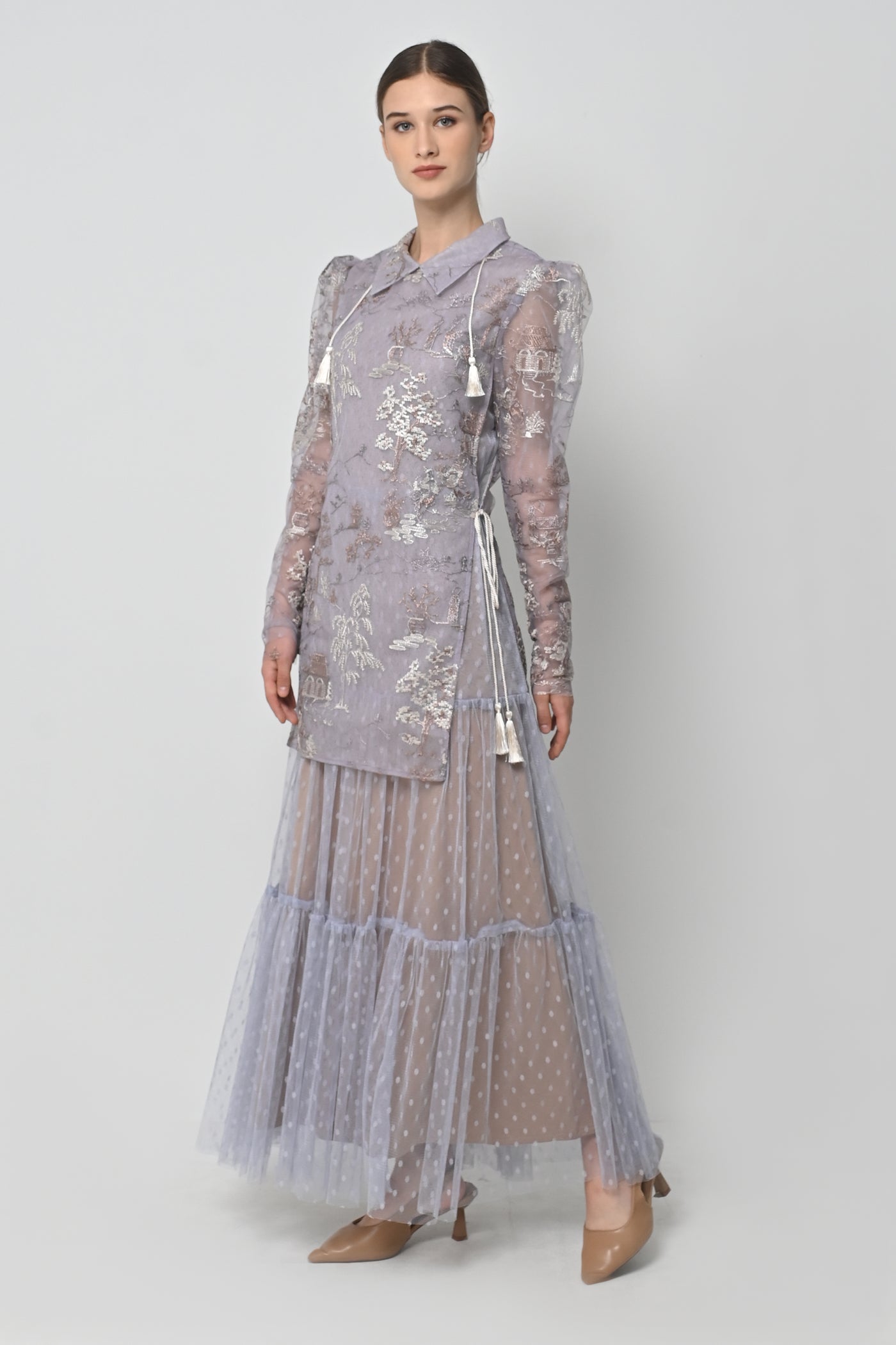 Ciara Dress in Lilac