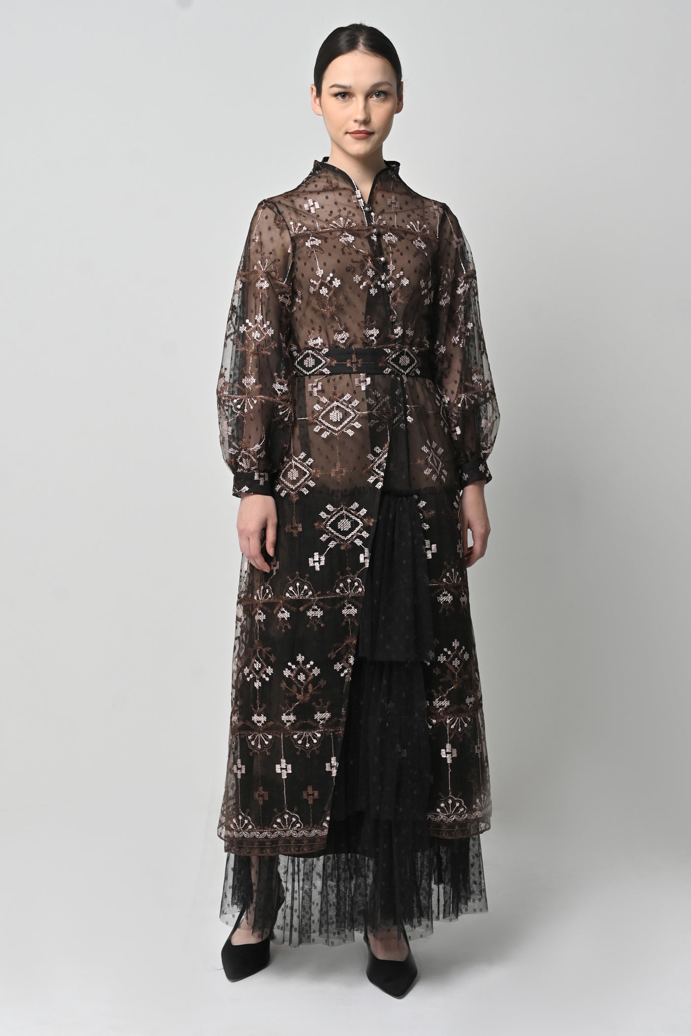 Runna Dress in Mahogany