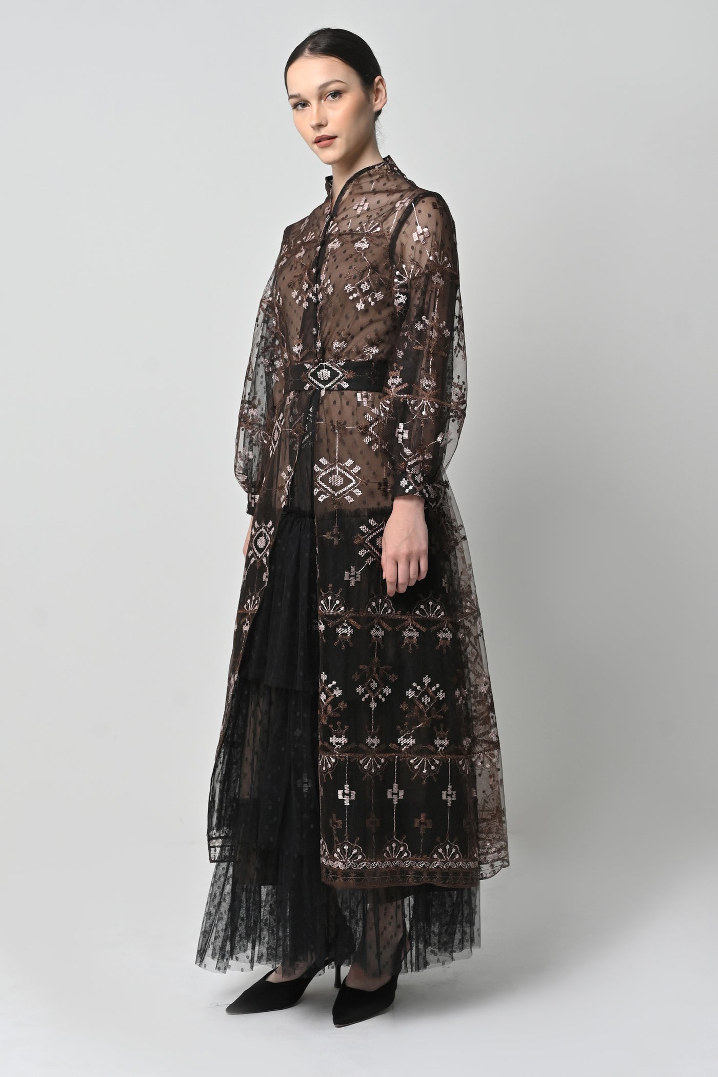 Runna Dress in Mahogany