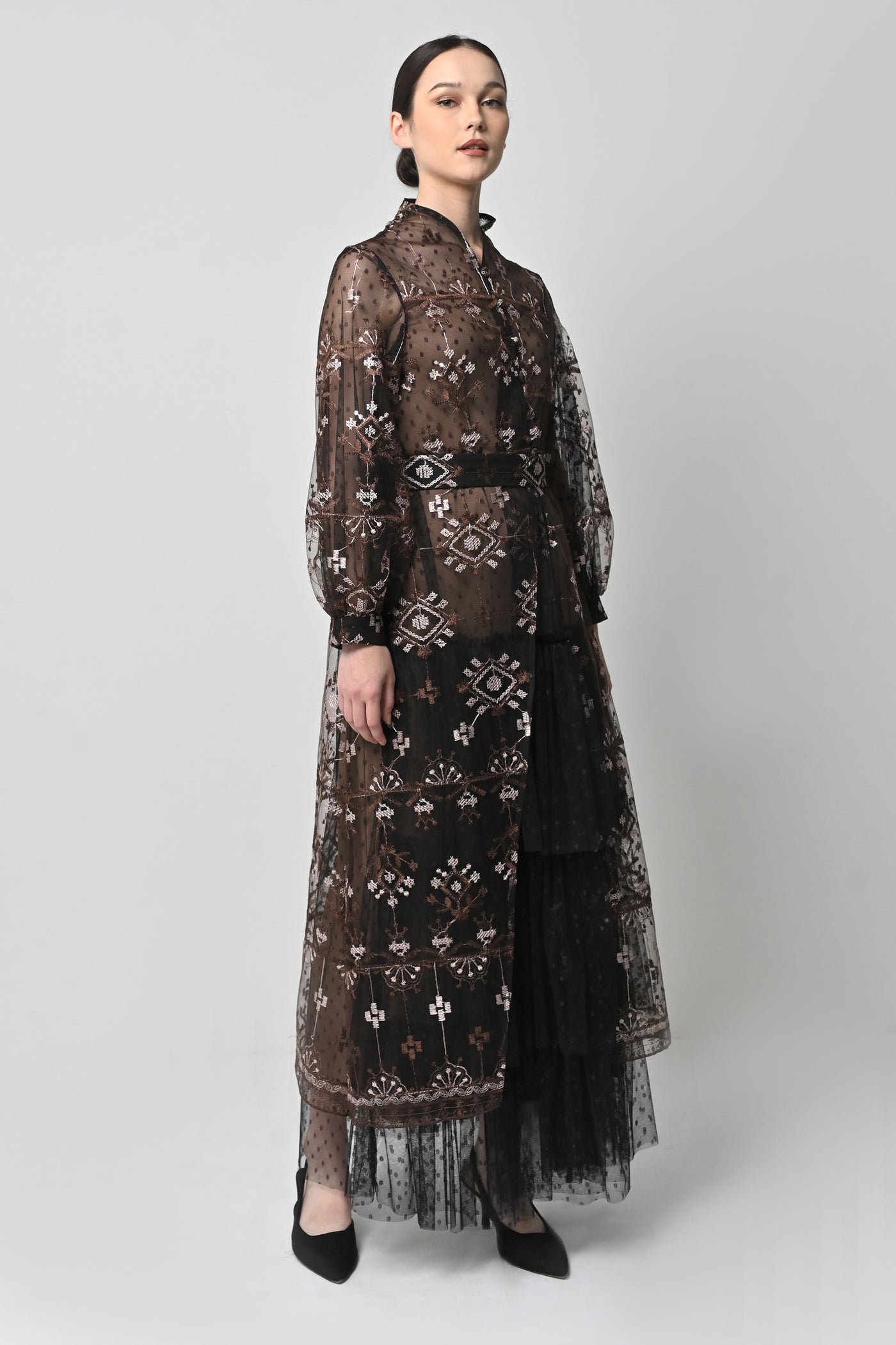 Runna Dress in Mahogany
