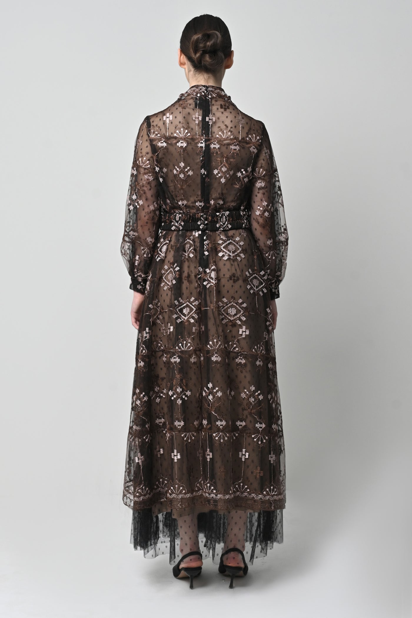 Runna Dress in Mahogany