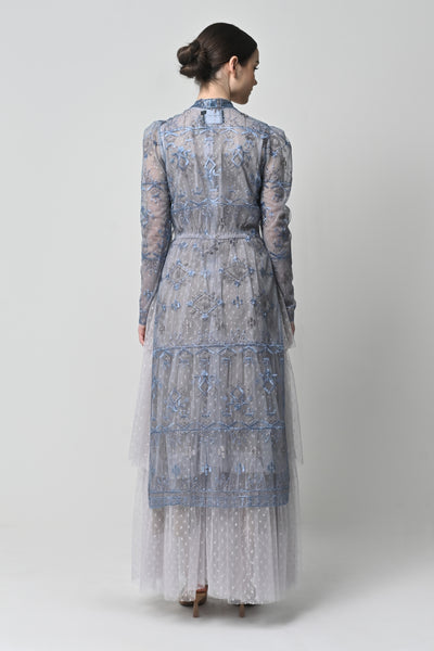Asya Dress in Light Blue