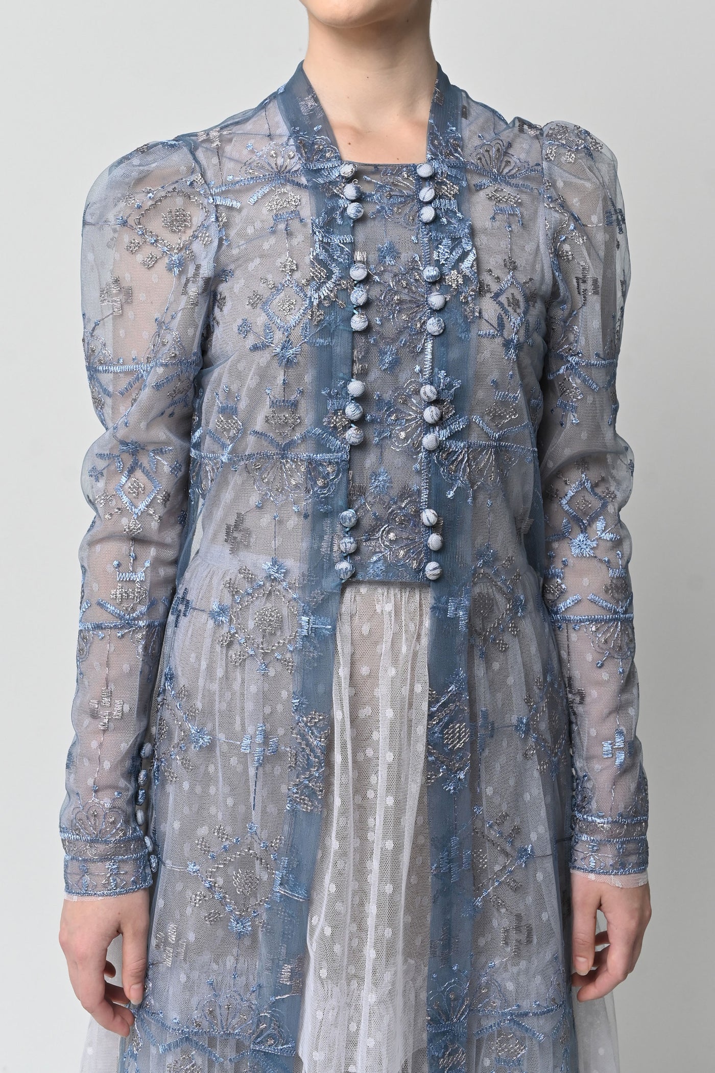 Asya Dress in Light Blue