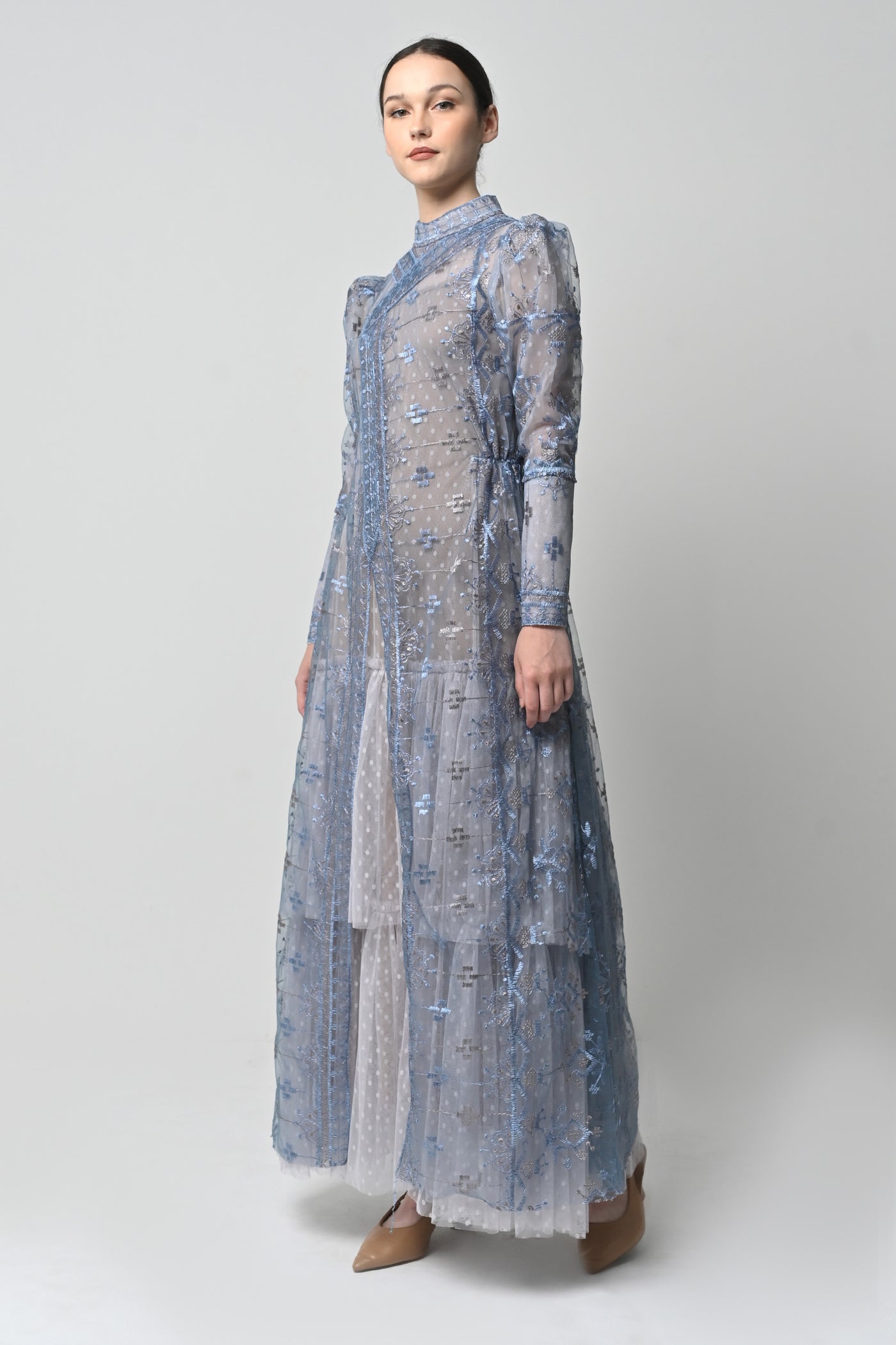 Jenna Dress in Light Blue
