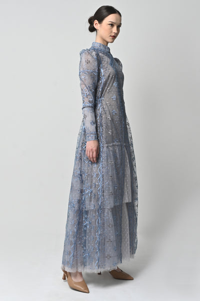 Jenna Dress in Light Blue