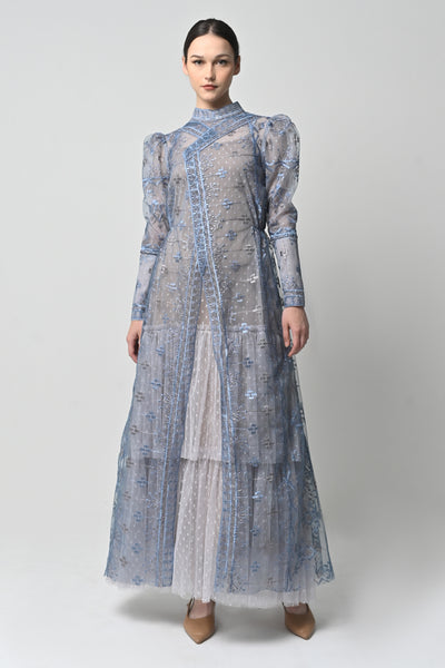 Jenna Dress in Light Blue