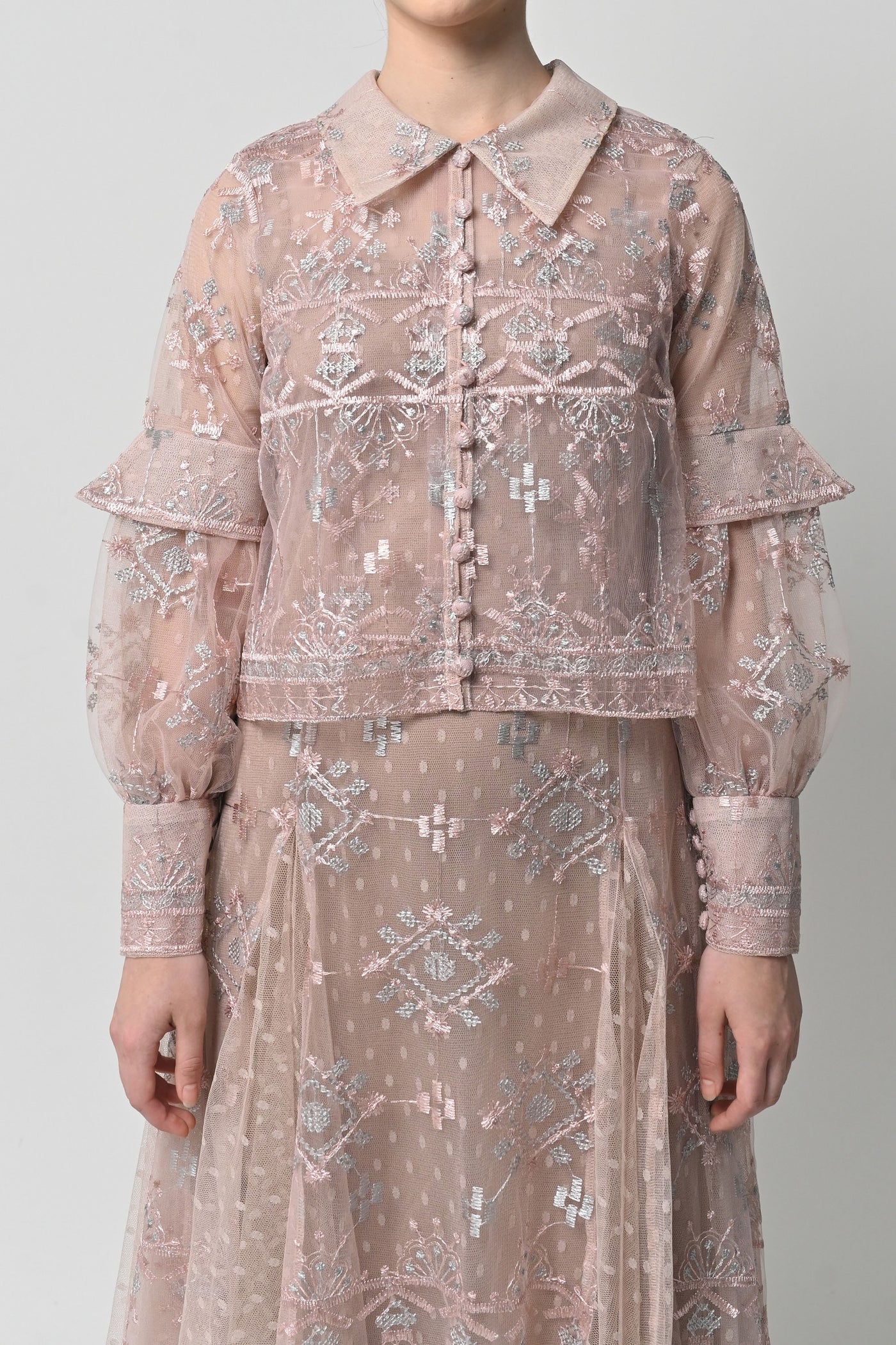 Ginna Dress in Dusty Pink