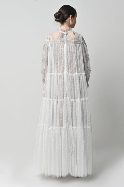 Risya Dress in Off White