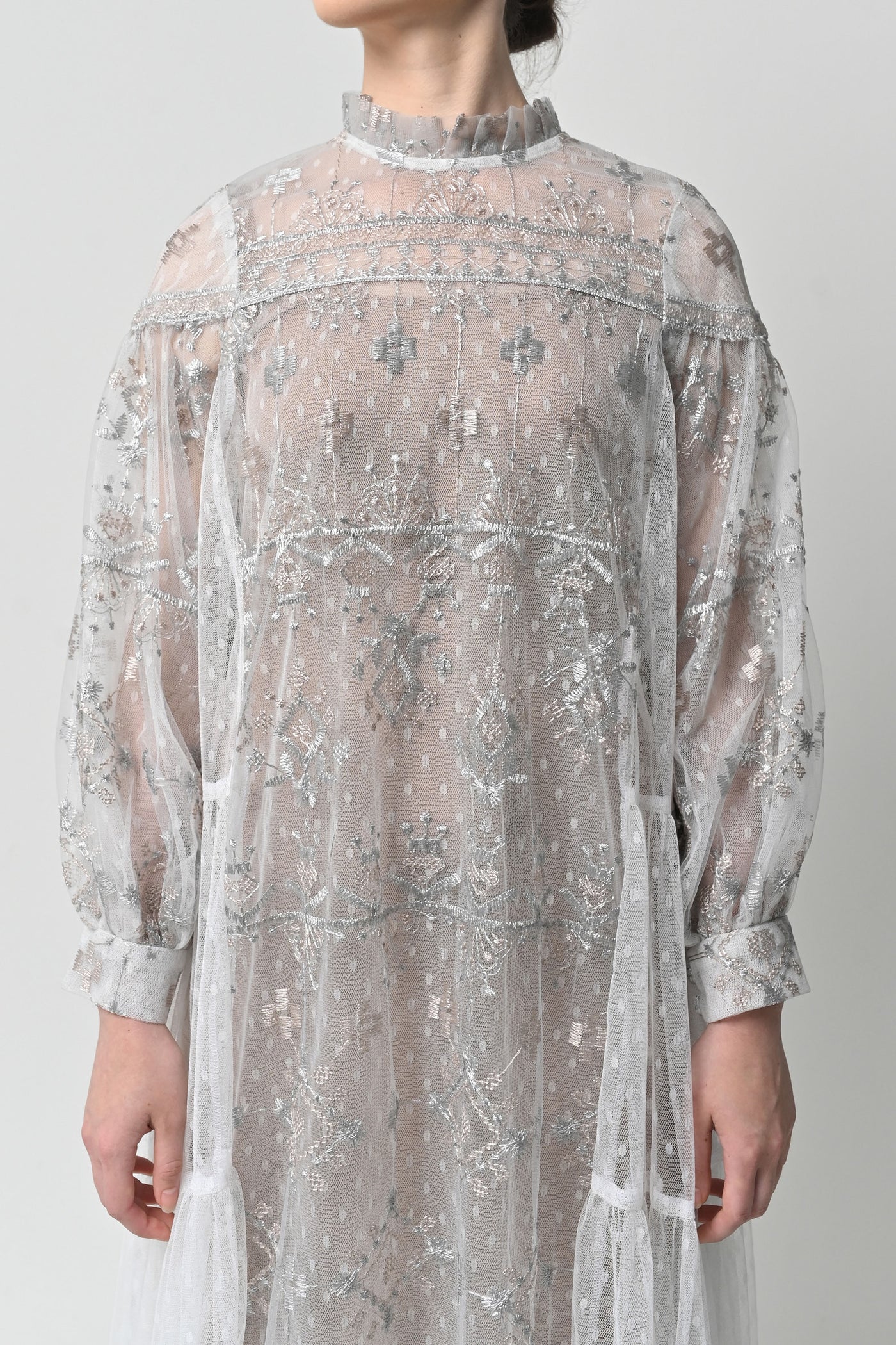 Risya Dress in Off White