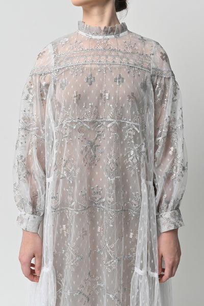 Risya Dress in Off White