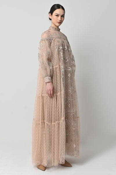 Risya Dress in Beige