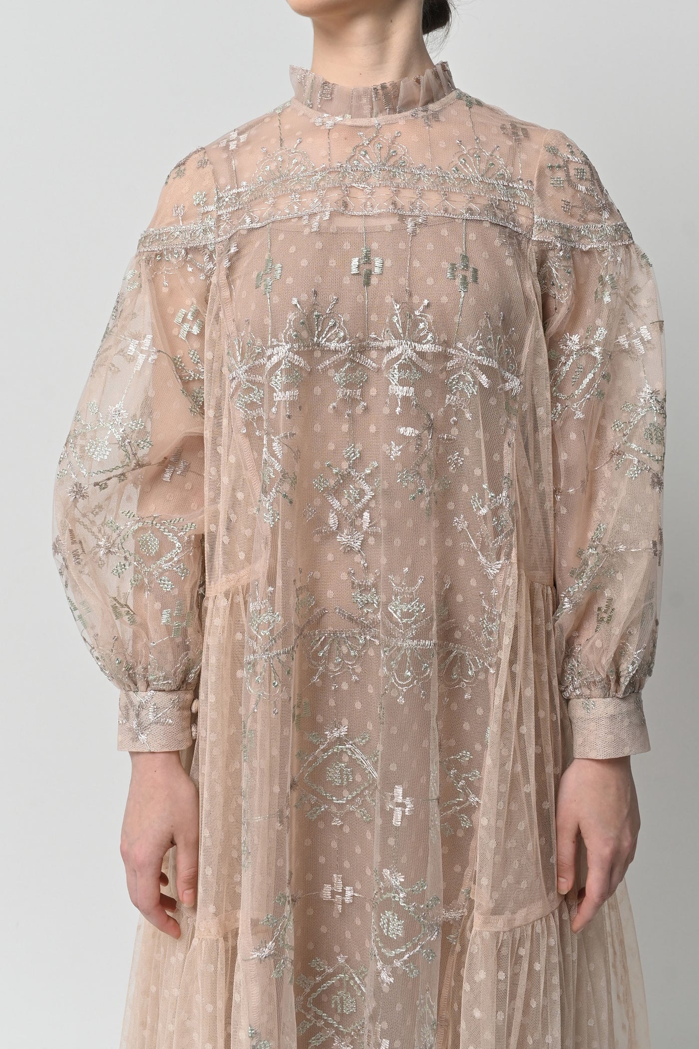 Risya Dress in Beige