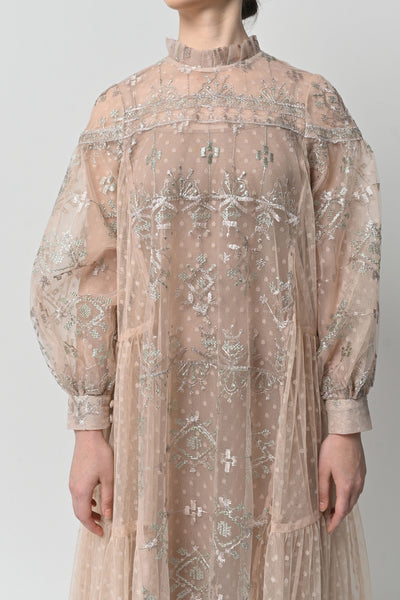 Risya Dress in Beige