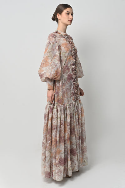 Juliet Dress in Dusty Purple