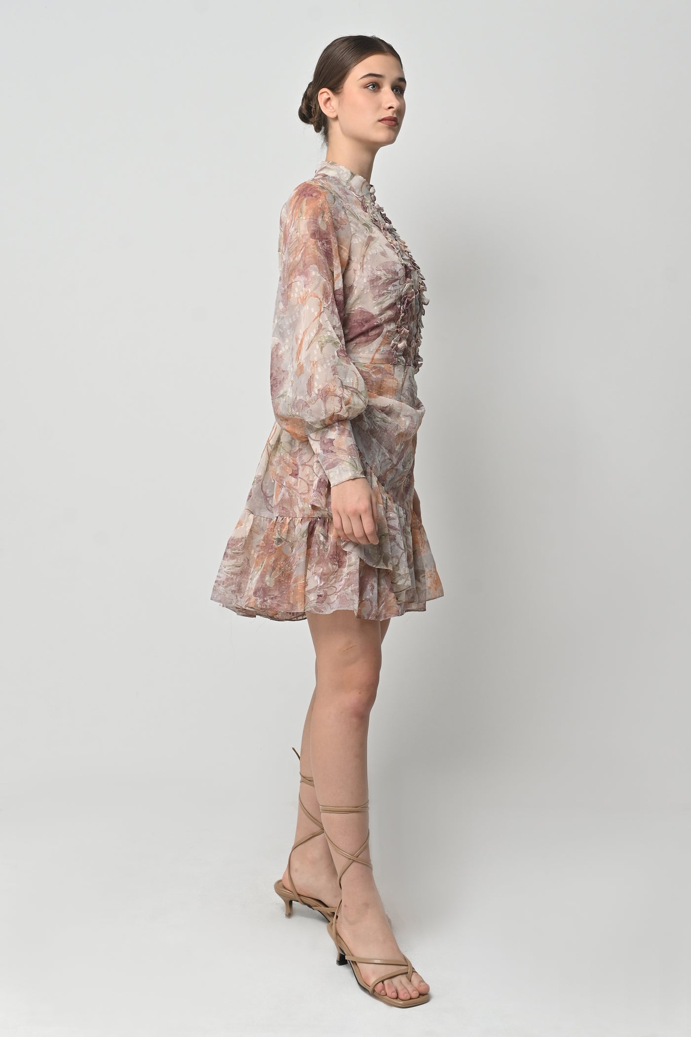 Jewa Dress in Dusty Purple