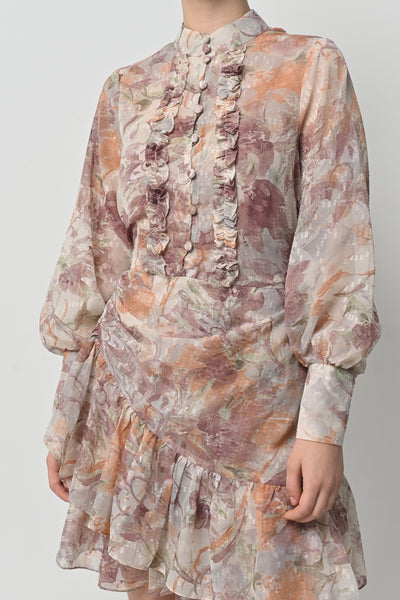 Jewa Dress in Dusty Purple