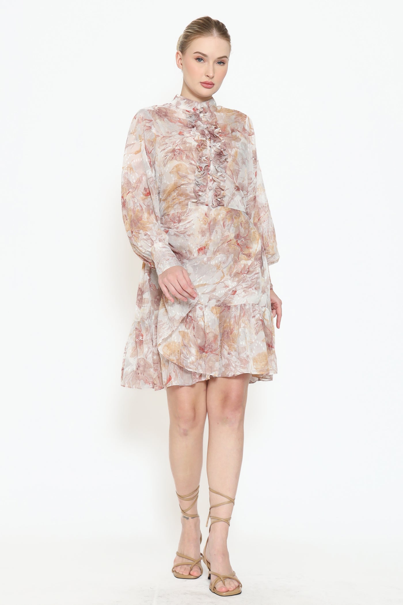 Jewa Dress in Rose Gold