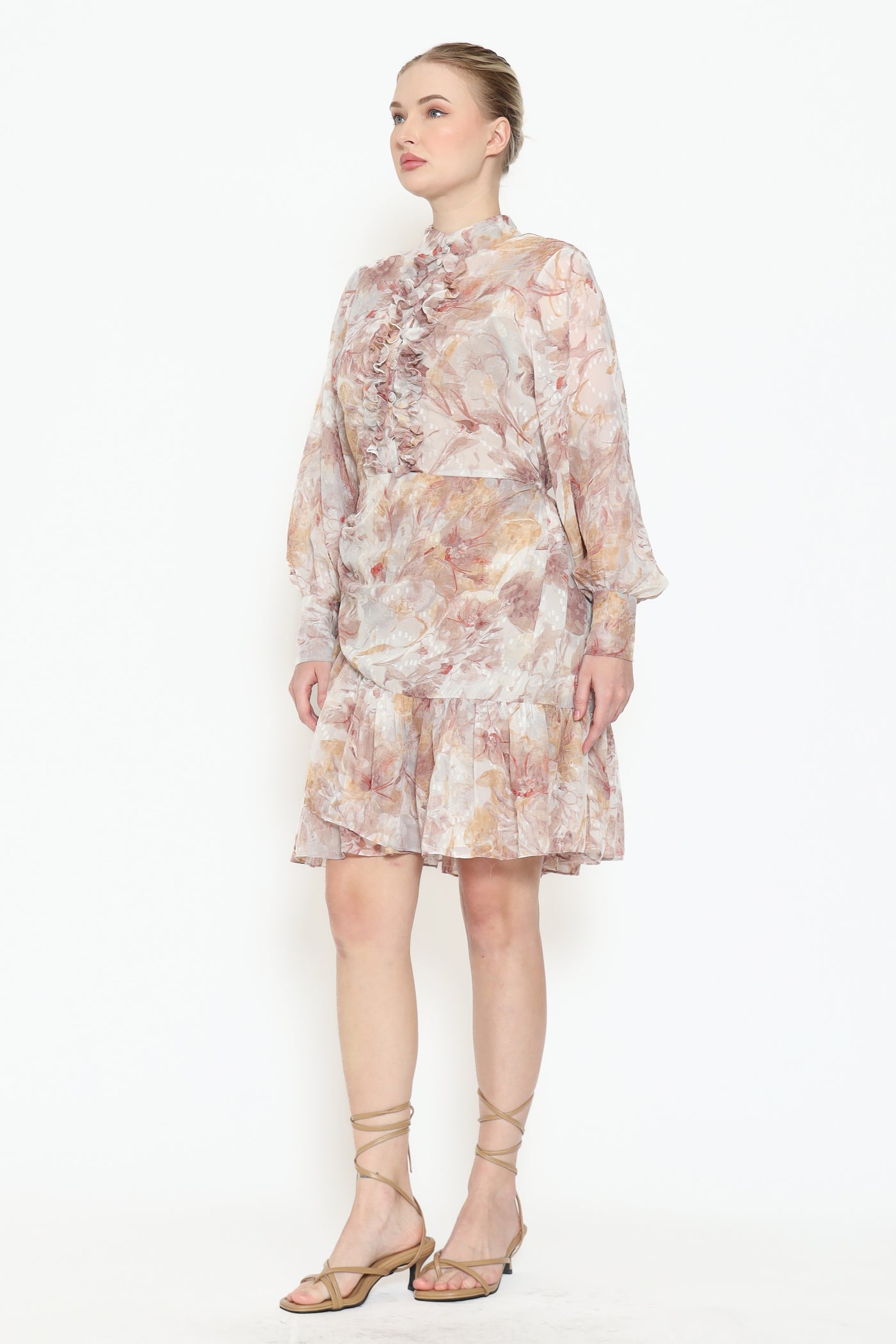 Jewa Dress in Rose Gold