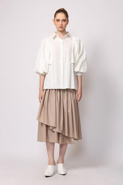 Queen Shirt In Off White