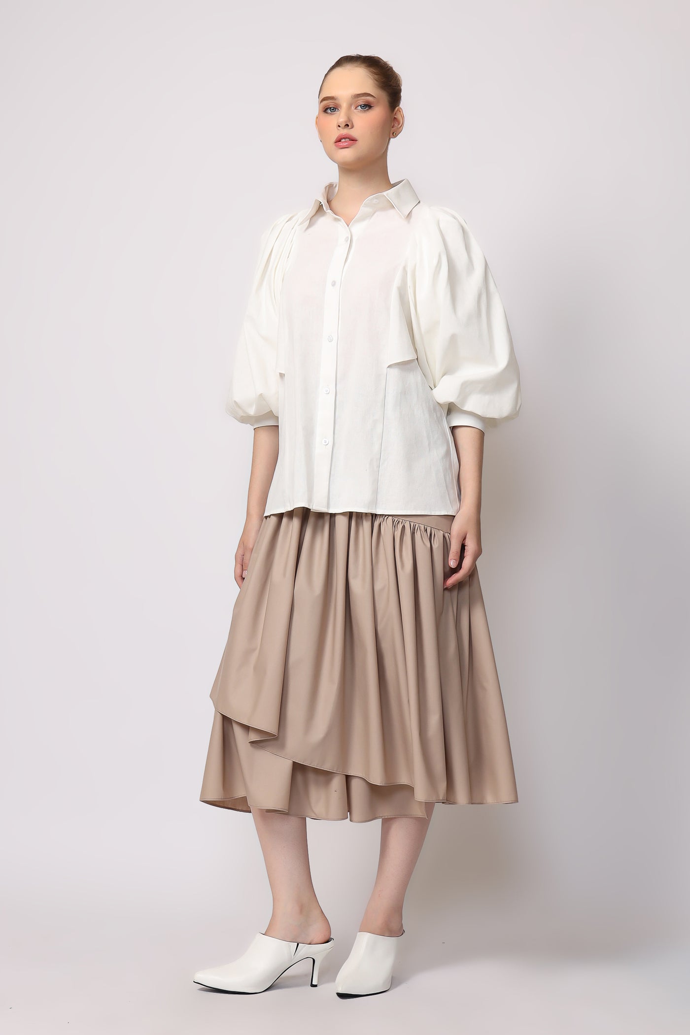 Queen Shirt In Off White