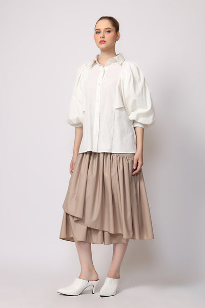 Queen Shirt In Off White