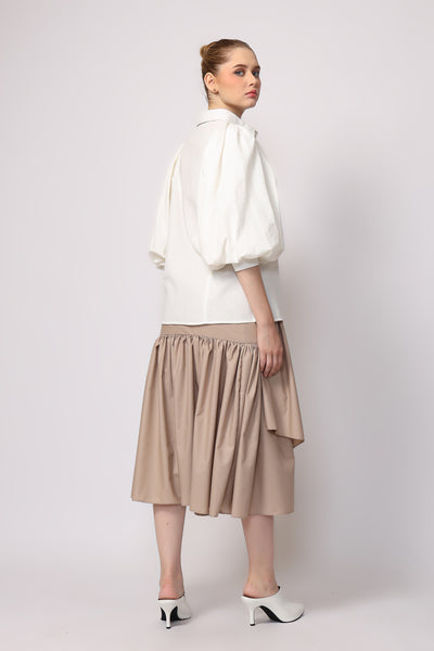 Queen Shirt In Off White