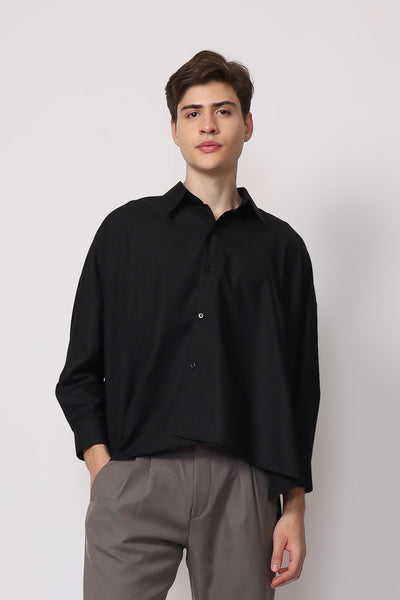 Volk Oversize Shirt in Black