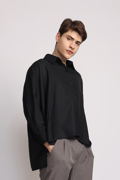 Volk Oversize Shirt in Black