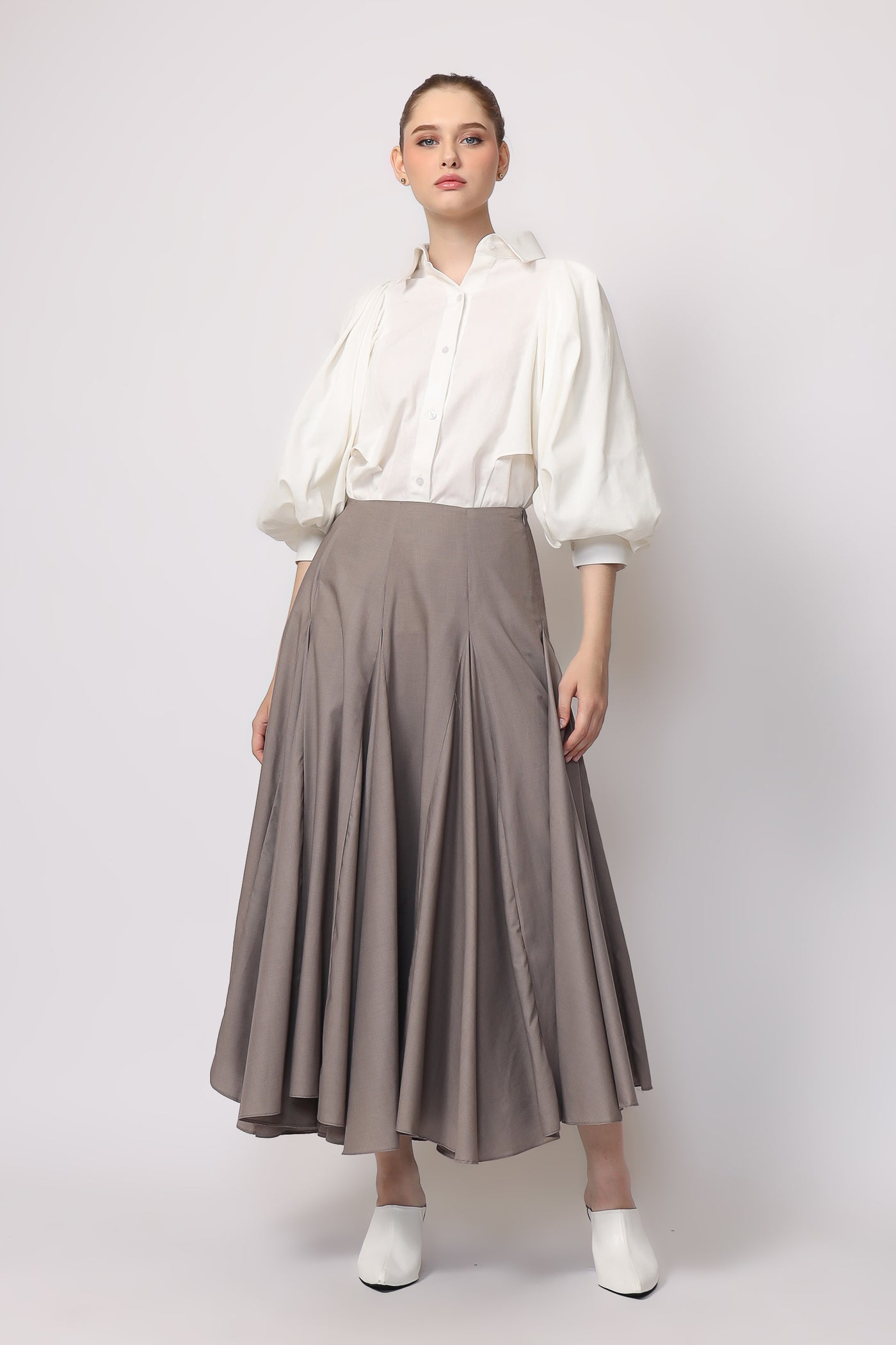 Nava Skirt in Grey