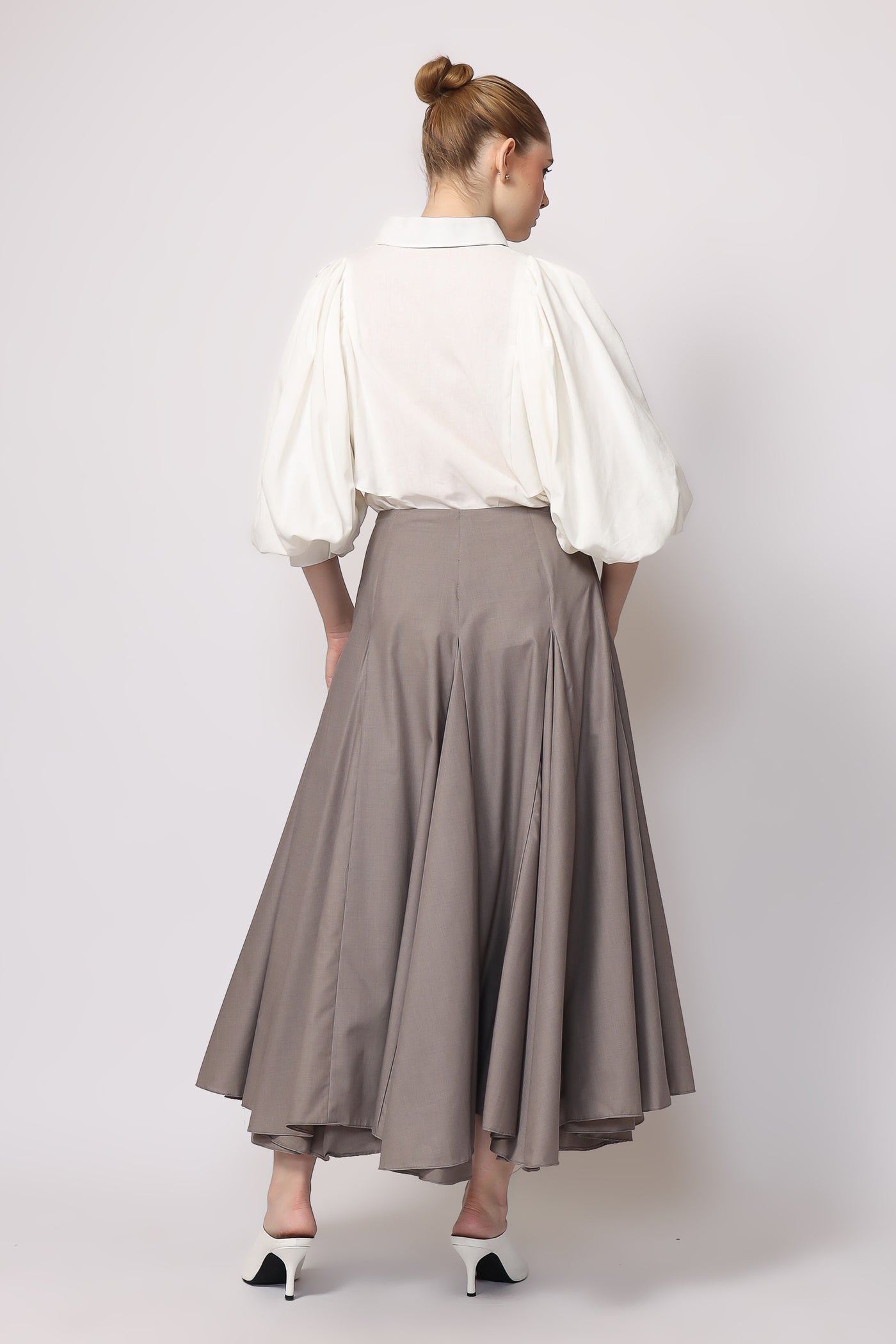 Nava Skirt in Grey