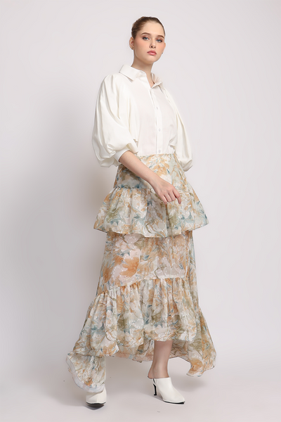 Jilla Skirt in Lemon Zest