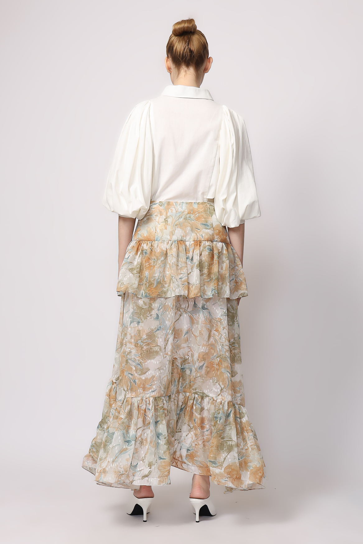 Jilla Skirt in Lemon Zest