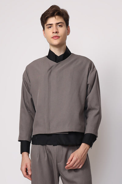 Hugo Outer in Grey